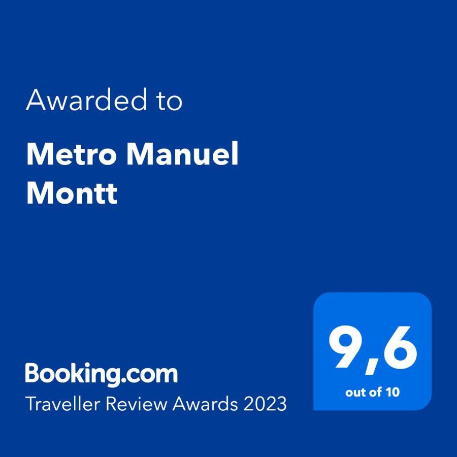 산티아고 Metro Manuel Montt 아파트 외부 사진